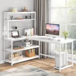 faween 89011 140cm Oyuncu Masası Çalışma Masası Bilgisayar Masası Ders Laptop Beyaz