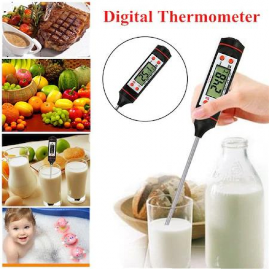 Faween 40212 Dijital Mutfak Termometresi Sıcaklık Ölçer Gıda Mutfak Termometresi